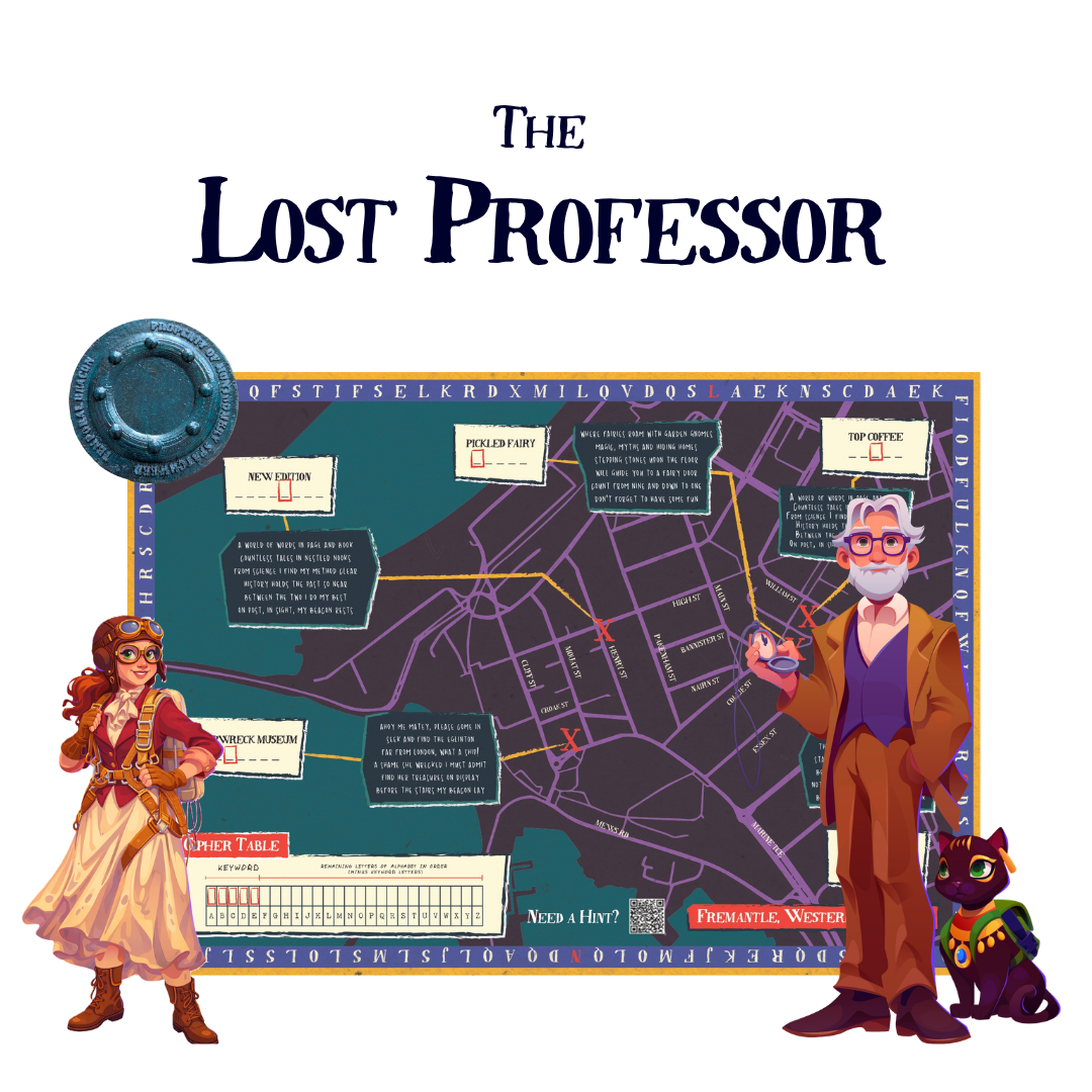 Fremantle Treasure Hunt - The Lost Professor